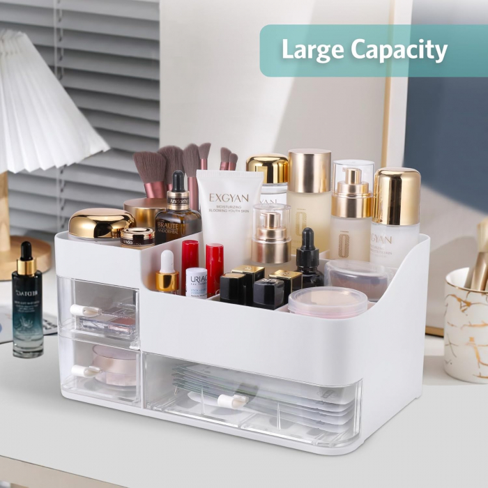 Organizator cosmetice, bijuterii, accesorii, cu sertare [5]