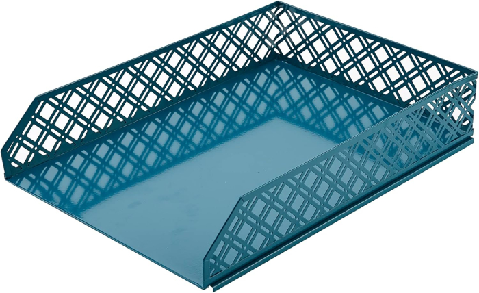 Organizator de birou din metal cu plasa, 4 piese [6]