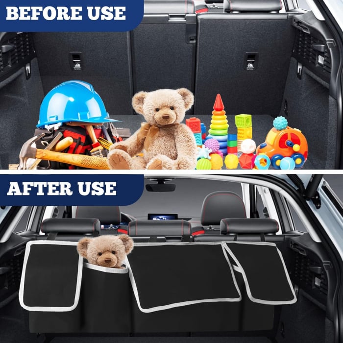 Organizator portbagaj auto cu 4 compartimente [5]