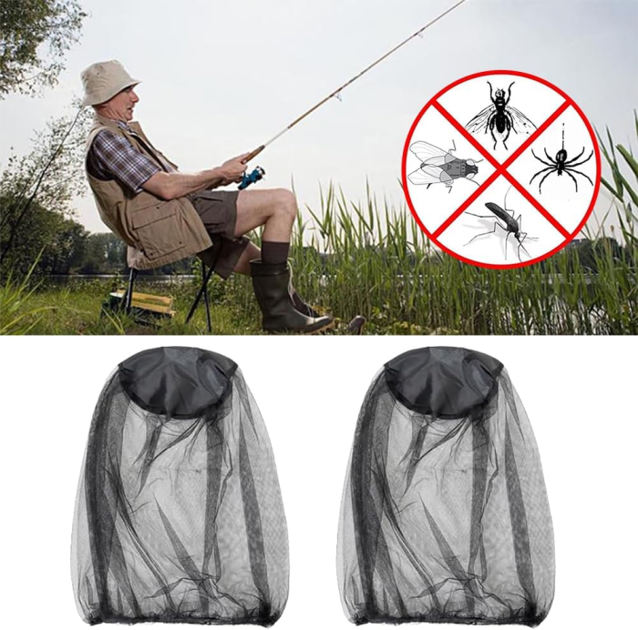 Plasa pentru cap de protectie contra insectelor, set 2 bucati [5]