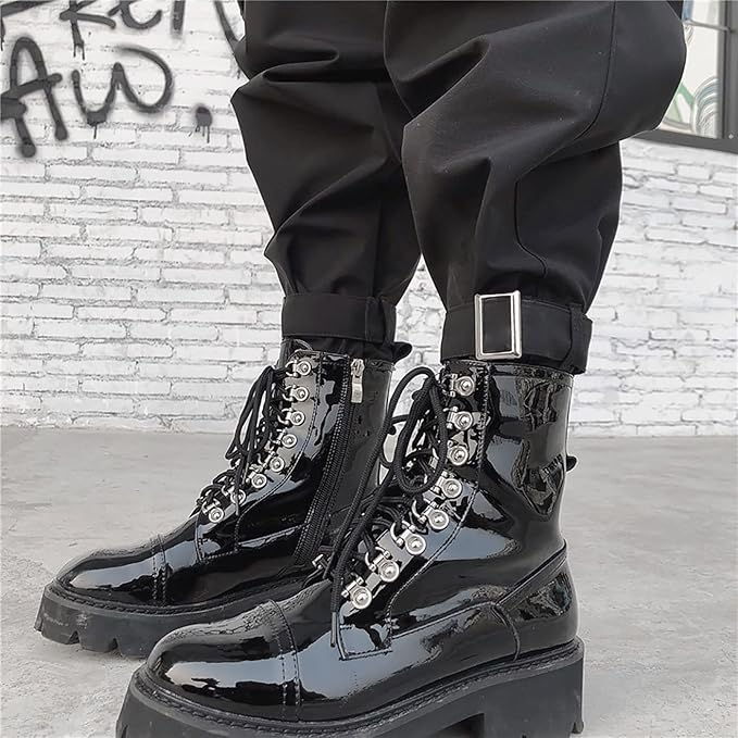 Pantaloni casual respirabili pentru femei, largi cu buzunare laterale negri M [6]