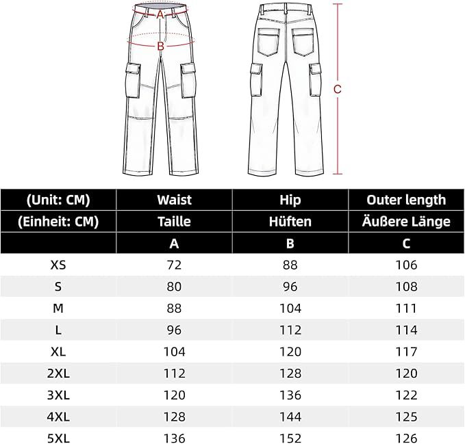 Pantaloni de munca pentru bărbați cu mai multe buzunare gri marimea 50 [5]