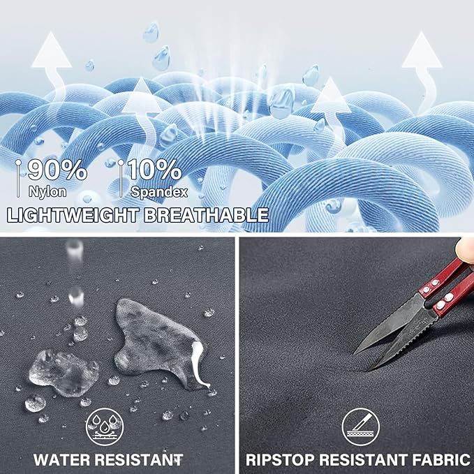 Pantaloni gri de ski de iarna pentru barbati, impermeabili, marimea 36 [5]