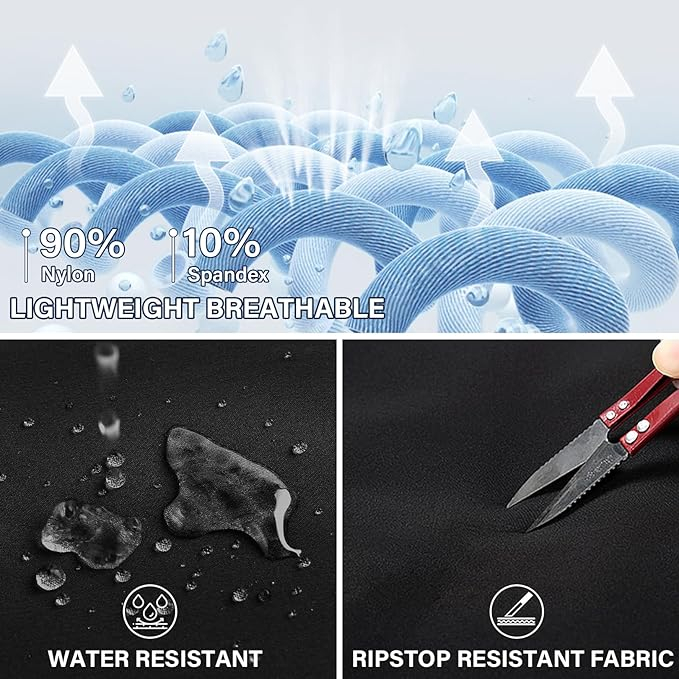 Pantaloni negri de ski de iarna pentru barbati, impermeabili, marimea 36 [4]