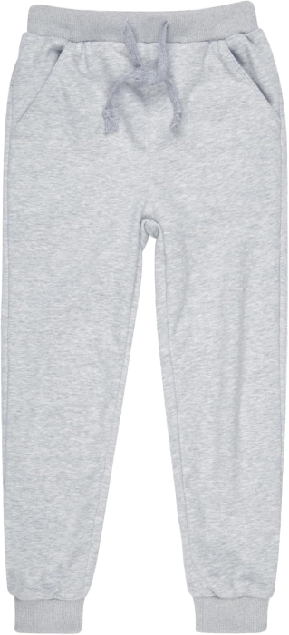 Pantaloni sport pentru copii cu elastic jos, gri XS, 3-4 ani,  105-115 cm [1]