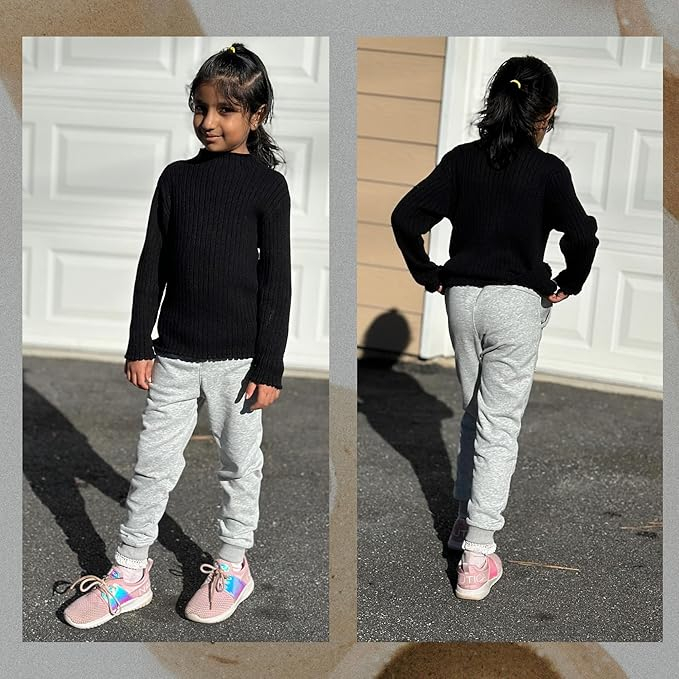 Pantaloni sport pentru copii cu elastic jos, gri XS, 3-4 ani,  105-115 cm [4]