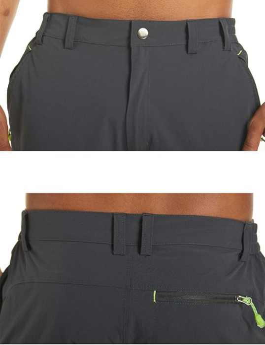 Pantaloni 3/4 albastri sport pentru barbatii, usori, respirabili, 32 [6]