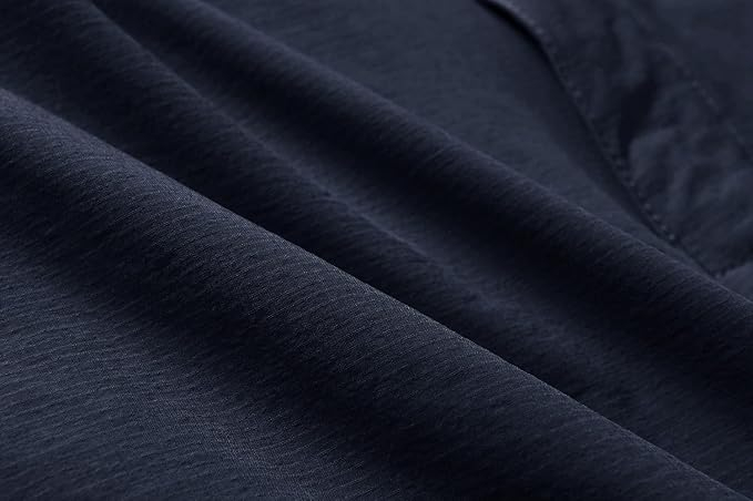 Pantaloni scurti cu uscare rapidă, elastici, funcționali, impermeabili, cu centură elastică, albastru inchis 40 [5]