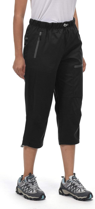 Pantaloni negri Outdoor Damă Little Donkey Andy, Impermeabili, Uscare Rapidă, XL [3]