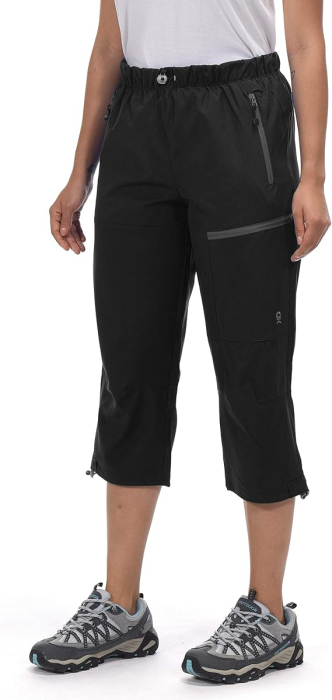 Pantaloni negri Outdoor Damă Little Donkey Andy, Impermeabili, Uscare Rapidă, XL [2]