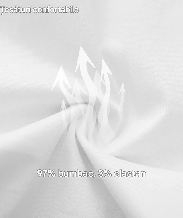 Pantaloni scurti de vară pentru bărbați, din twill cu mai multe buzunare alb XL [3]