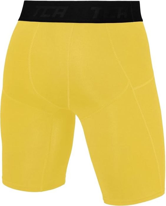 Pantaloni termali scurti, sport, galbeni XXL [2]