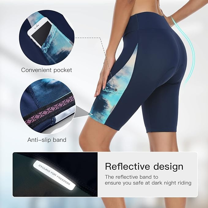 Pantaloni scurti, elastici, impermeabili pentru antrenamente femei, S [4]