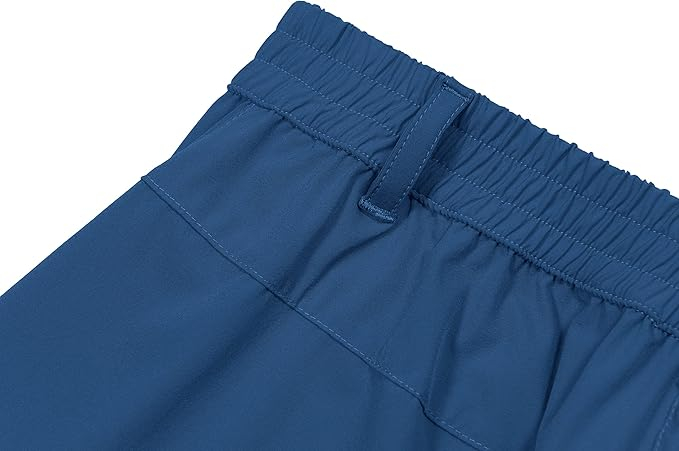 Pantaloni scurti respirabili pentru femei, cu 4 buzunare, albastri XS [7]