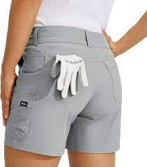 Pantaloni scurti respirabili pentru femei, cu 3 buzunare, gri XXL [2]