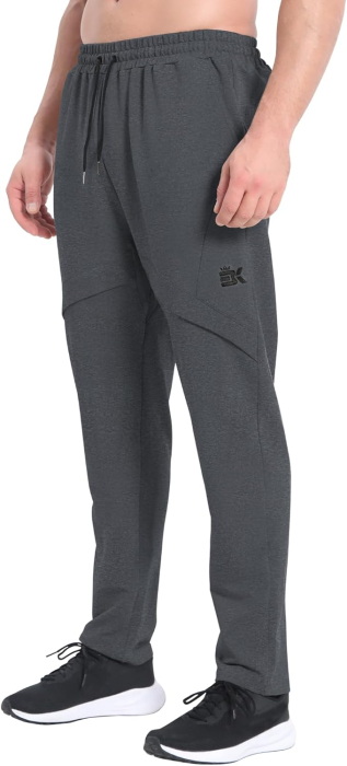 Pantaloni sport de alergare pentru femei, gri, 2XL [1]