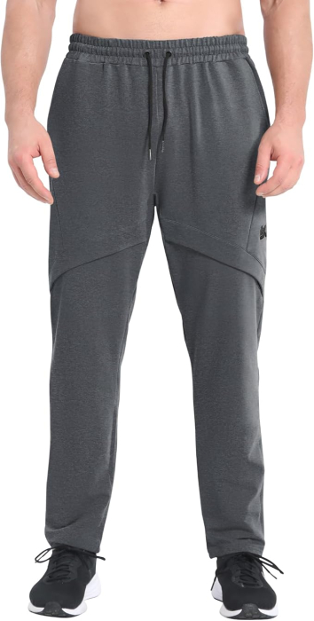 Pantaloni sport de alergare pentru femei, gri, 2XL [3]