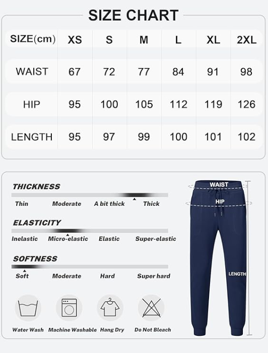 Pantaloni sport lungi respirabili pentru femei, albastru XS [6]