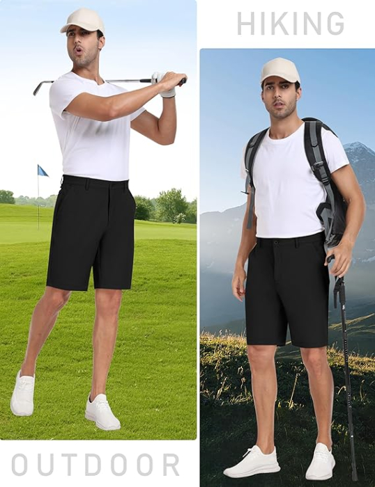 Pantaloni sport respirabili pentru barbati, negru 32 [6]