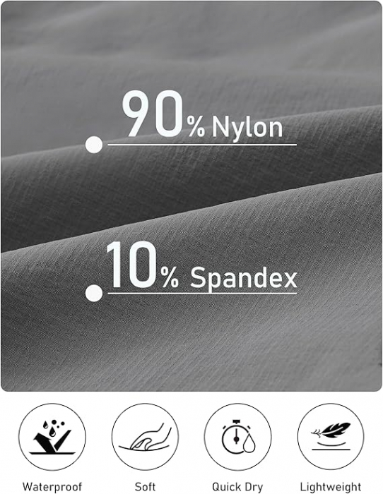 Pantaloni sport respirabili pentru femei, cu 4 buzunare, gri S [4]