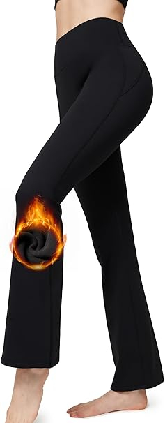 Colanti termici elastici pentru femei, respirabili, largi jos L [1]