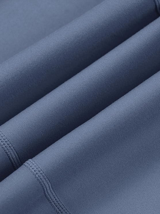 Pantaloni sport respirabili pentru femei, mulati, elastici, albastri M [6]