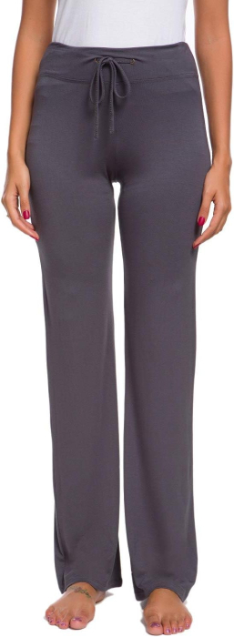 Pantaloni sport respirabili pentru femei, mulati, elastici, gri 2XL [5]