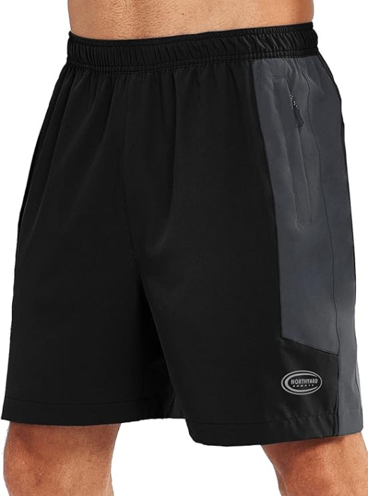 Pantaloni scurti sport termici pentru barbati, negri S [1]