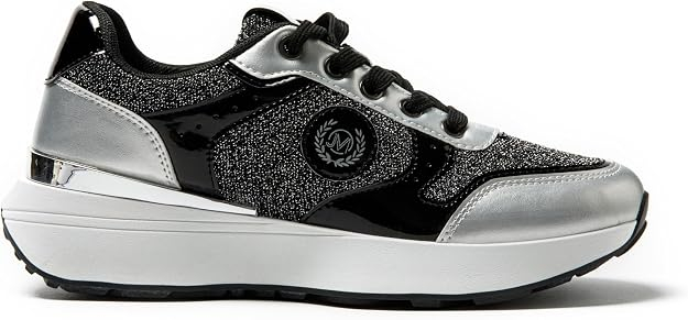 Pantofi casual cu platforma inalta pentru femei, negri 40 [3]