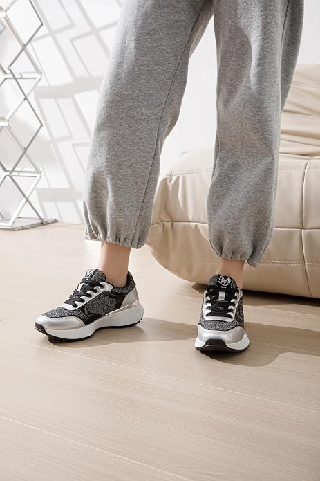 Pantofi casual cu platforma inalta pentru femei, negri 40 [2]