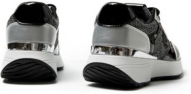 Pantofi casual cu platforma inalta pentru femei, negri 40 [4]