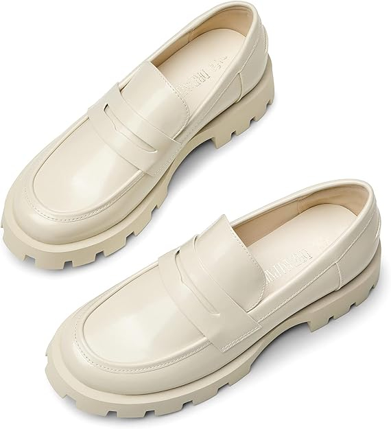 Pantofi comozi pentru femei, mocasini talpa inalta, 39 [6]