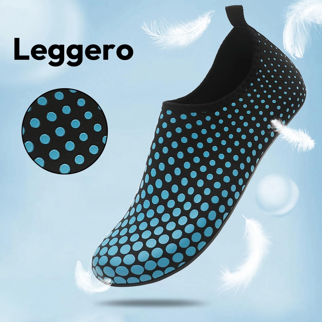 Pantofi confortabili de apa, elastici, maleabili, cu talpa antialunecare, albastri, 41 [2]