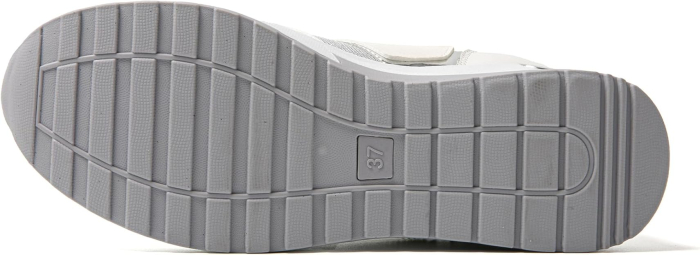 Pantofi casual cu platforma inalta pentru femei, albi 39 [3]