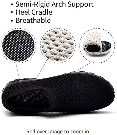 Pantofi Sport Slip-On, Mesh Respirabil, Talpă PU cu Pernă de Aer, 42 [6]