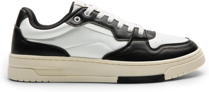 Pantofi sport pentru barbati, talpa groasa, alb/negru marimea 43.5 [2]