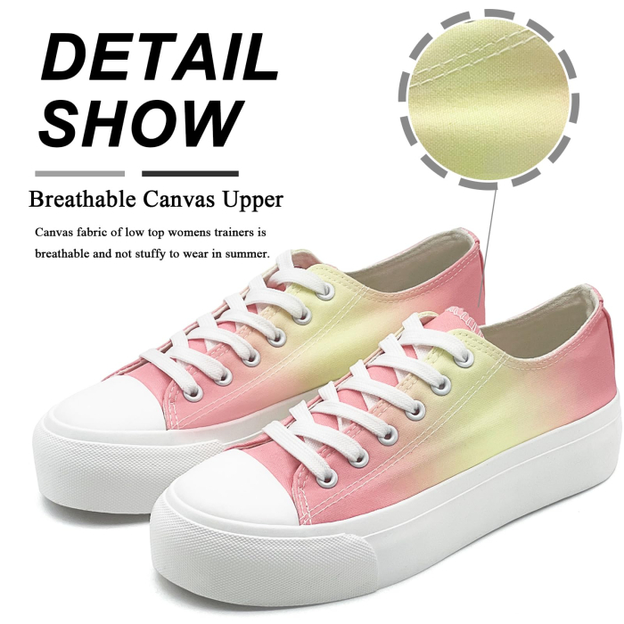 Pantofi sport pentru femei, din material texti, talpa groasa, marimea 40 [4]