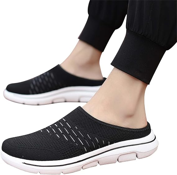 Saboti tip mule unisex slip-on calzi antiderapanți moi interior/exterior – 48 EU [2]