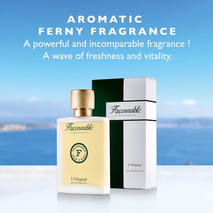 Parfum proaspăt și elegant pentru barbati, Façonnable 90 ml [3]
