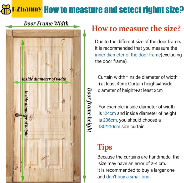 Perdea cu plasa deasa contra insectelor, fara gaurire, 80x200 cm Neagra [4]