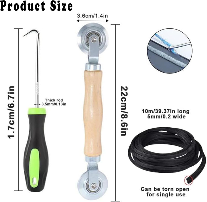 Kit 4 piese inlocuire garnitura plase insecte, 10 m [2]