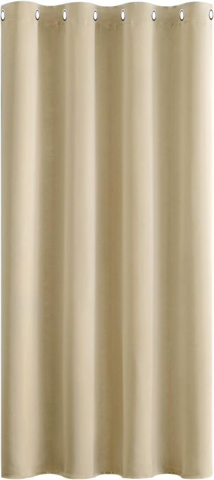 Perdea termica groasa 200 cm inaltime, 140 cm latime, Bej galbui-1 bucata [8]