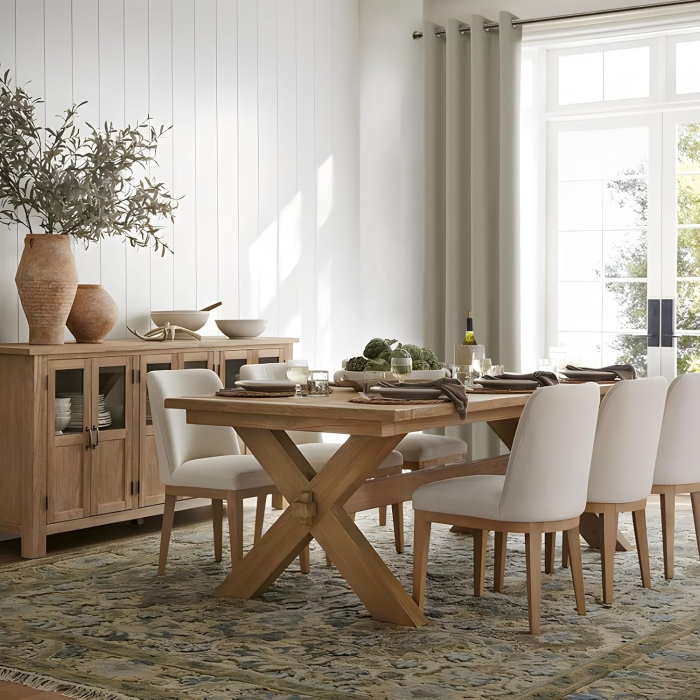 Perdele termice groase 260 cm inaltime, 130 cm latime, bej set 2 bucati [8]