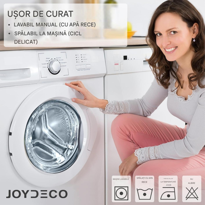 Perdele termice groase 240 cm inaltime, 135 cm latime, gri inchis, set 2 bucati [8]