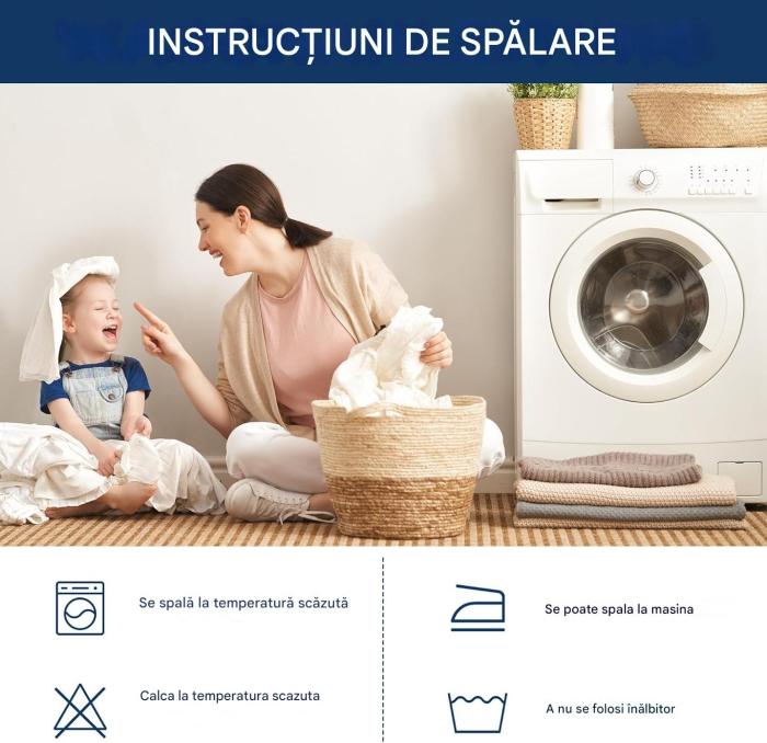 Perdea termica groasa 220 cm inaltime, 140 cm latime, set 2 bucati, gri [6]