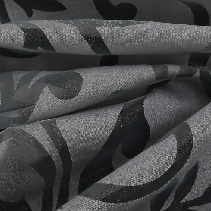 Perdele transparente din dantela Gri, lățime x înălțime 140x145 cm [4]