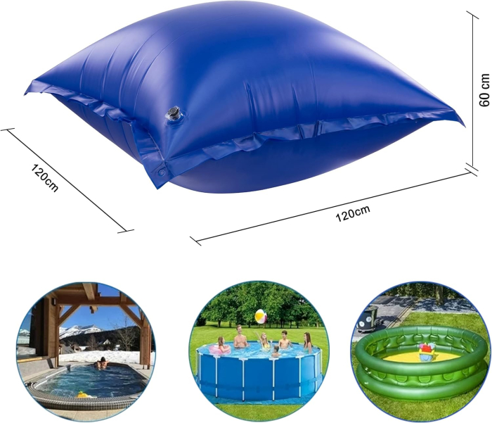 Perina mare de piscina 120x120 cm cu 4 ochiuri, grosime 0.3 mm, set 2 bucati [5]