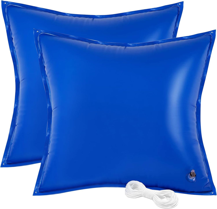 Perina mare de piscina 120x120 cm cu 4 ochiuri, grosime 0.3 mm, set 2 bucati [1]