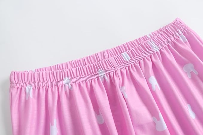 Pijama lejera de somn pentru femei, din material moale, iepurasi M [6]