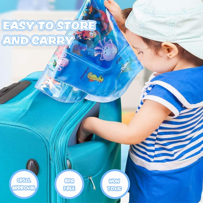 Piscina gonflabila pentru bebelusi, 68 x 48 cm [6]